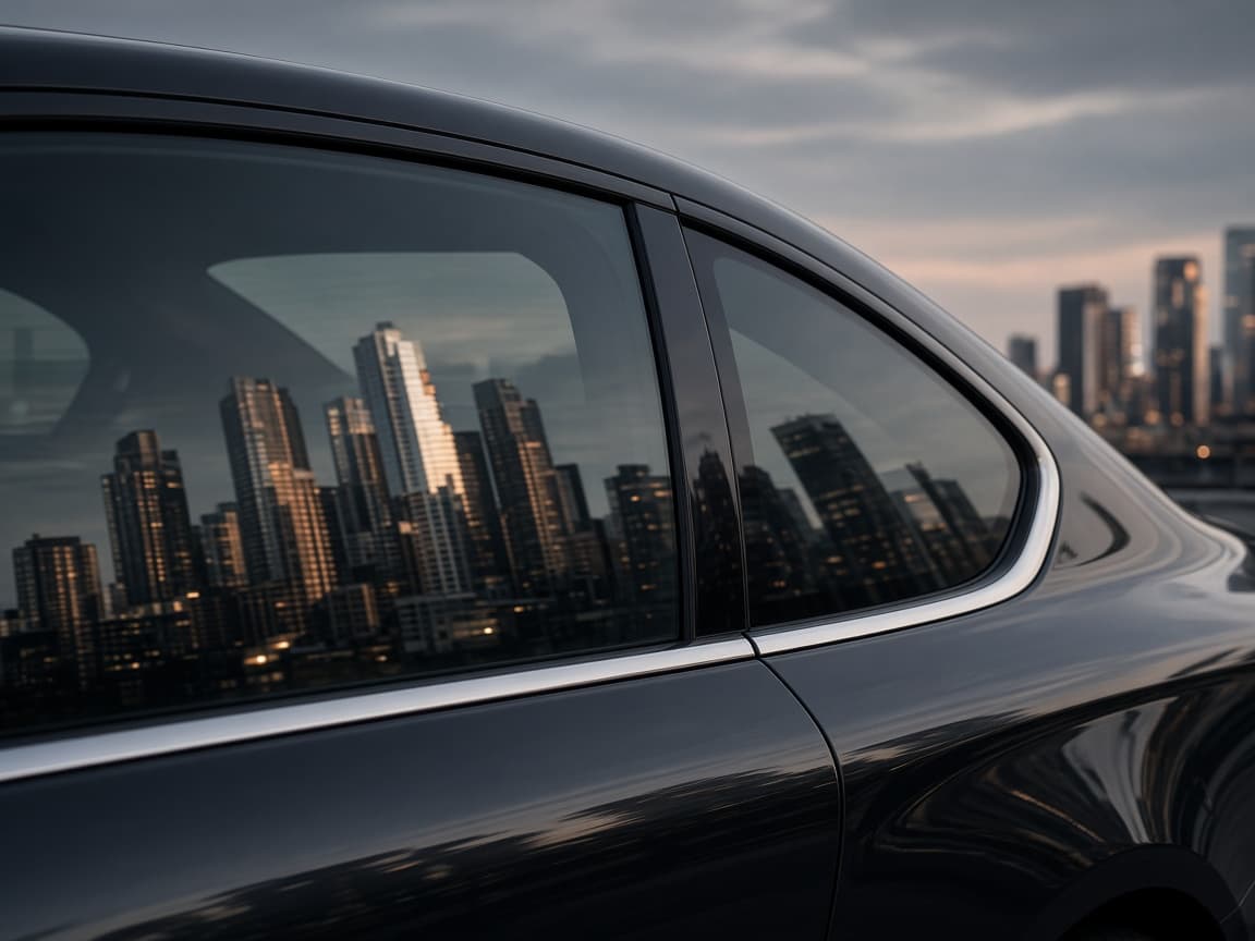 Car side window and rear quarter glass